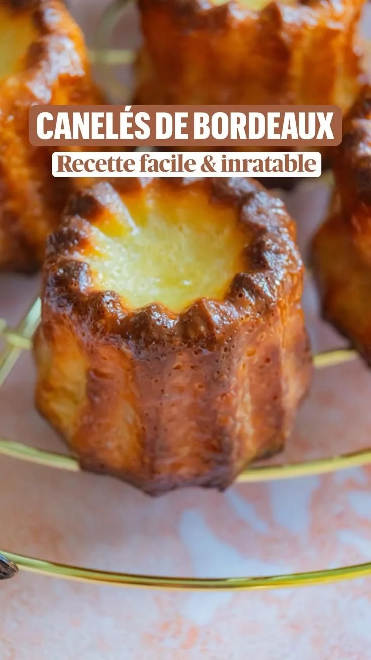 Canel&eacute;s Bordelais &agrave; la Vanille