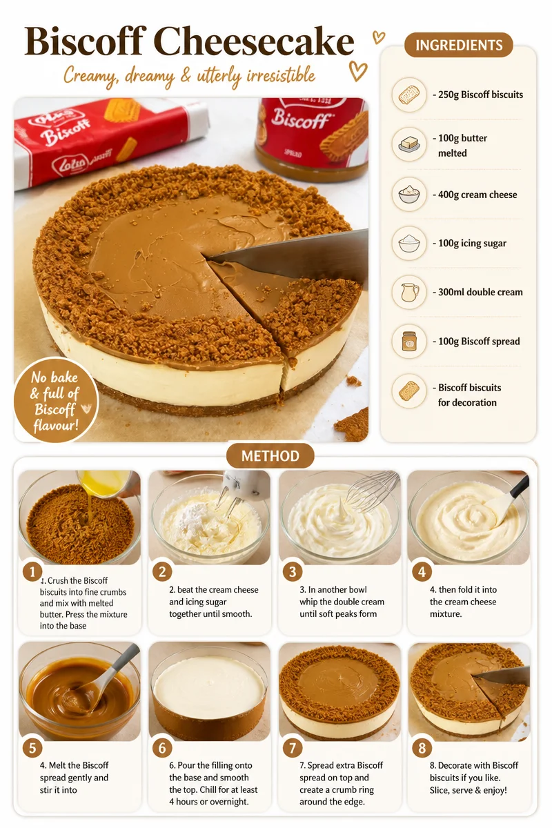 Cheesecake Biscoff