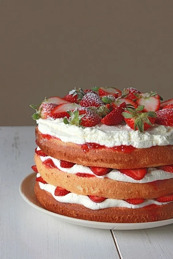 G&acirc;teau aux fraises