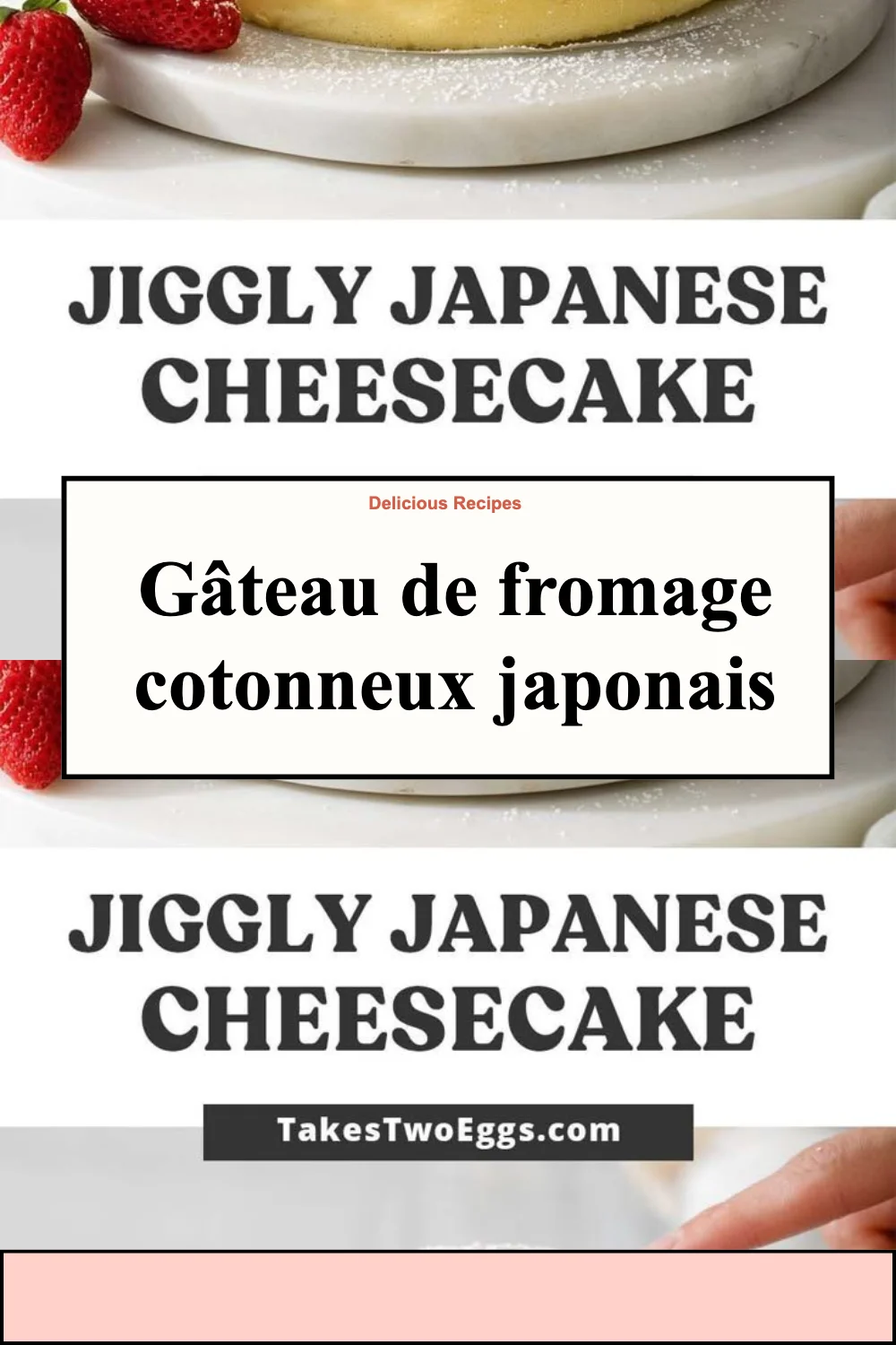 Gâteau de fromage cotonneux japonais pendant la cuisson