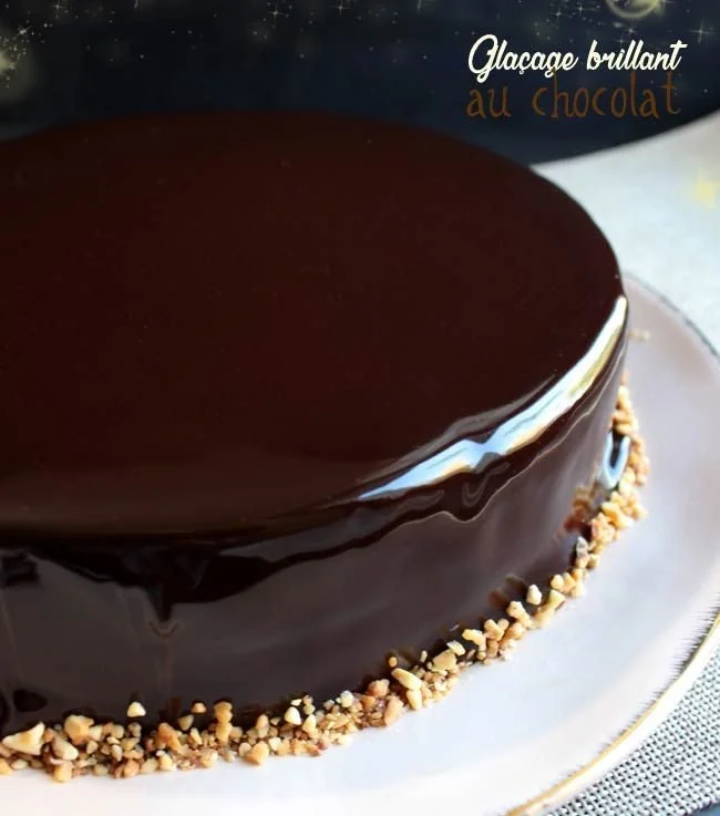 Glaçage Miroir au Chocolat