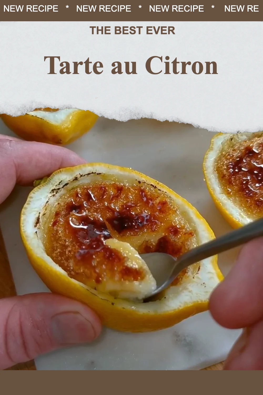 Tarte au Citron fraîche et dorée avec une garniture crémeuse et acidulée