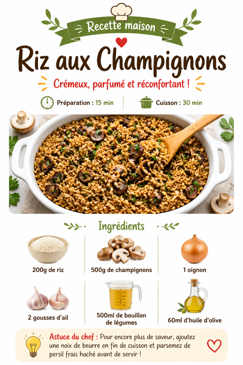 Riz aux Champignons