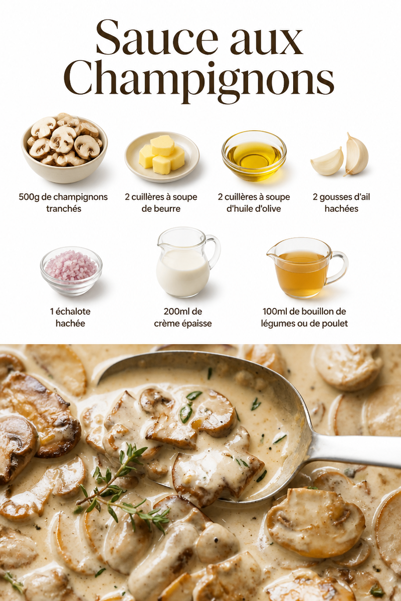 Sauce aux Champignons