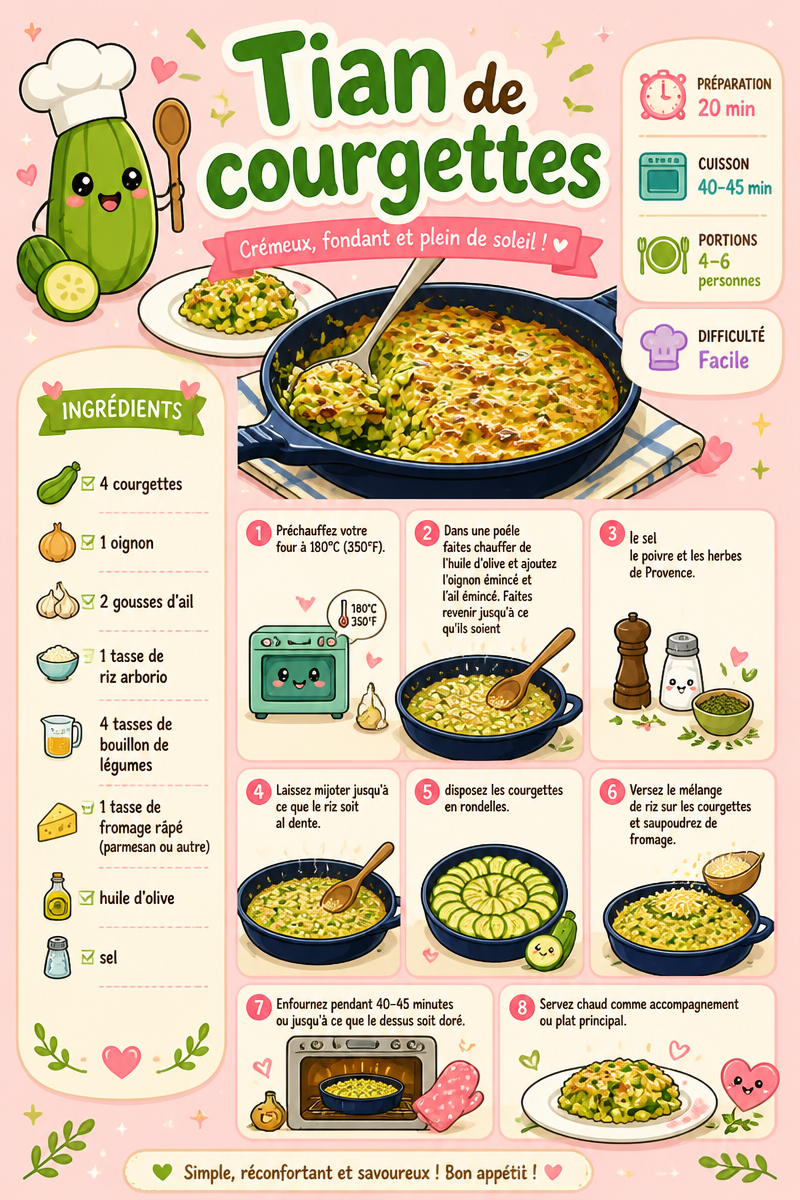 Tian de courgettes