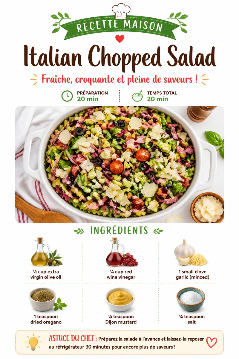 Salade italienne hachée
