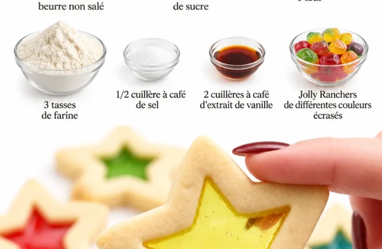 Biscuits en verre teinté colorés et délicats sur une assiette décorative.