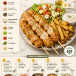 Crispy Garlic Parmesan Chicken Wings with Loaded Fries
