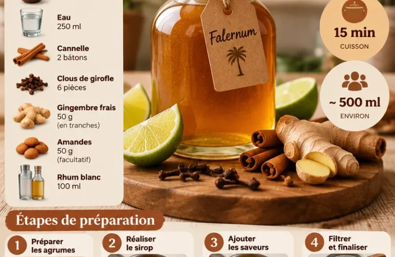 Différentes recettes de cocktails avec Falernum sur njam!