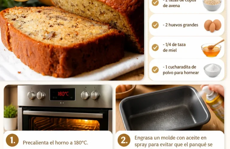 Gâteau à la banane sans farine, un dessert savoureux et sain