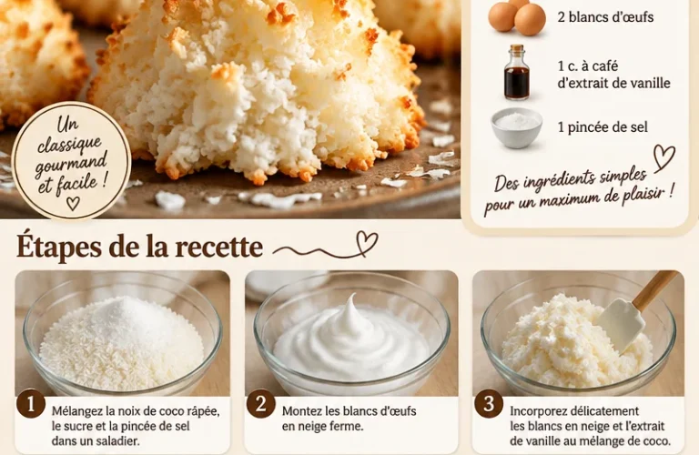 Recette de Coconut Rocks Congolais avec des ingrédients frais et savoureux.