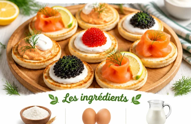 Recette des blinis moelleux et indulgents par Cyril Lignac