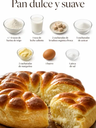 Une tranche de pain sucré et doux, fraîchement préparé et appétissant.
