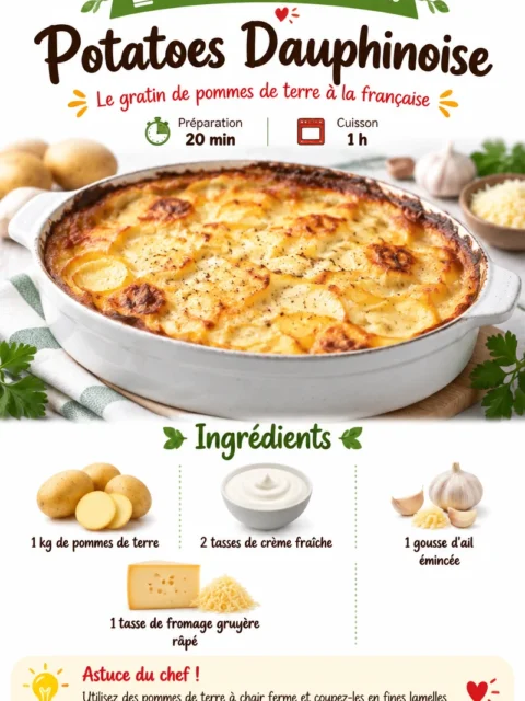 Pommes Dauphines croustillantes et dorées servies avec une sauce