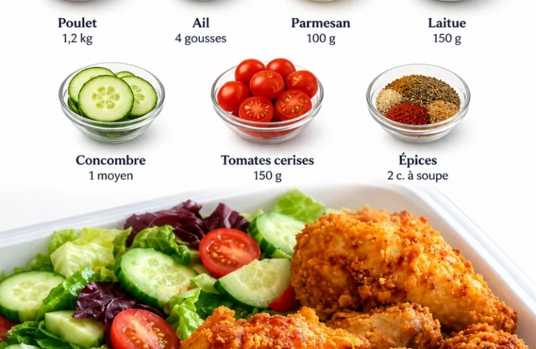 Poulet Parmesan Ailé et Croquant, plat savoureux et croustillant