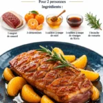 Filet mignon de porc aux champignons crémeux