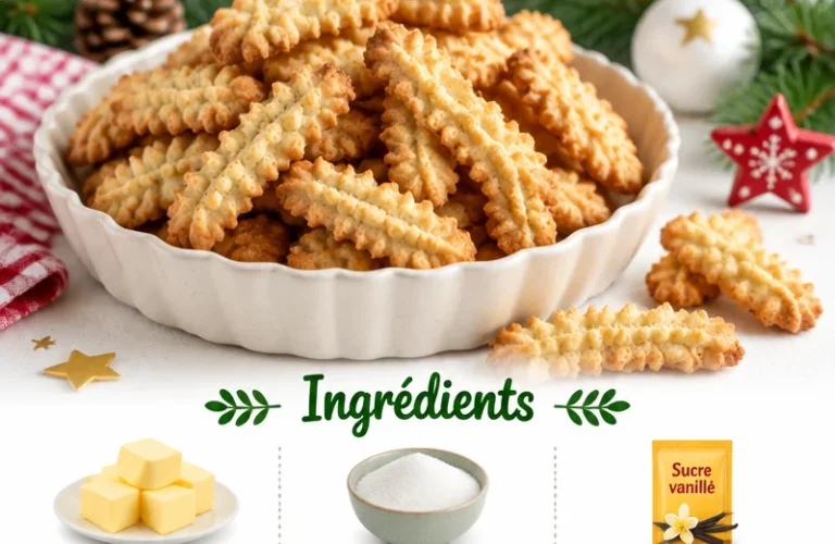 Assortiment de Spritzbredele, biscuits de Noël savoureux et festifs