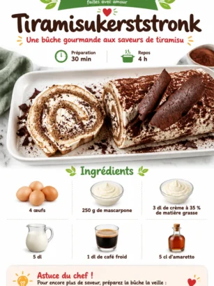 Tiramisu sucre stronk - dessert italien traditionnel revisité avec des saveurs intenses