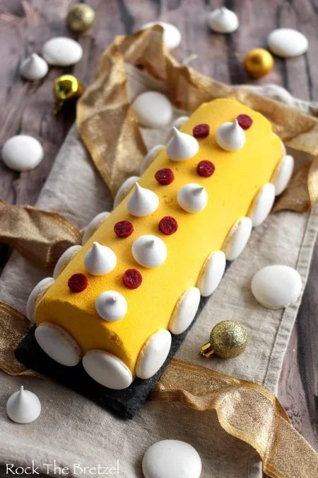 Bûche citron / framboise - Rock the Bretzel | Recette | Bûche au chocolat, Recette bûche de Noël, Gâteau savoureux