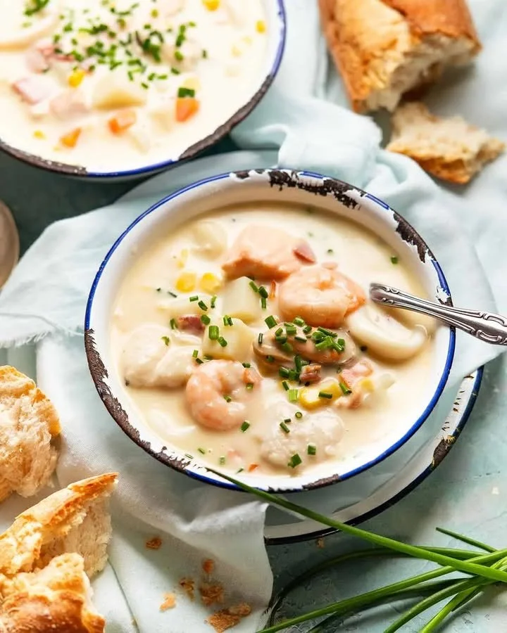 Chowder de fruits de mer