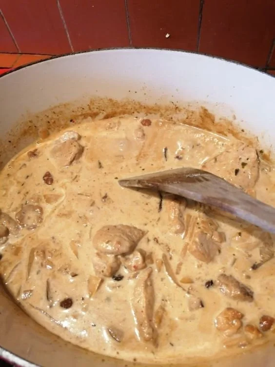Filet mignon sauce au cidre et mélange de champignons forestiers