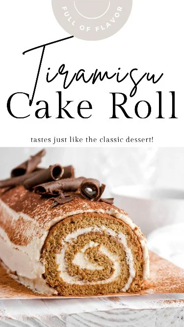 Gâteau roulé Tiramisu