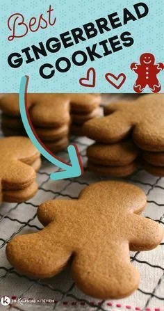 La recette ultime de biscuits en pain d'épice | Meilleure recette de biscuits en pain d'épice, les meilleurs biscuits en pain d'épice, pain d'épice de Noël