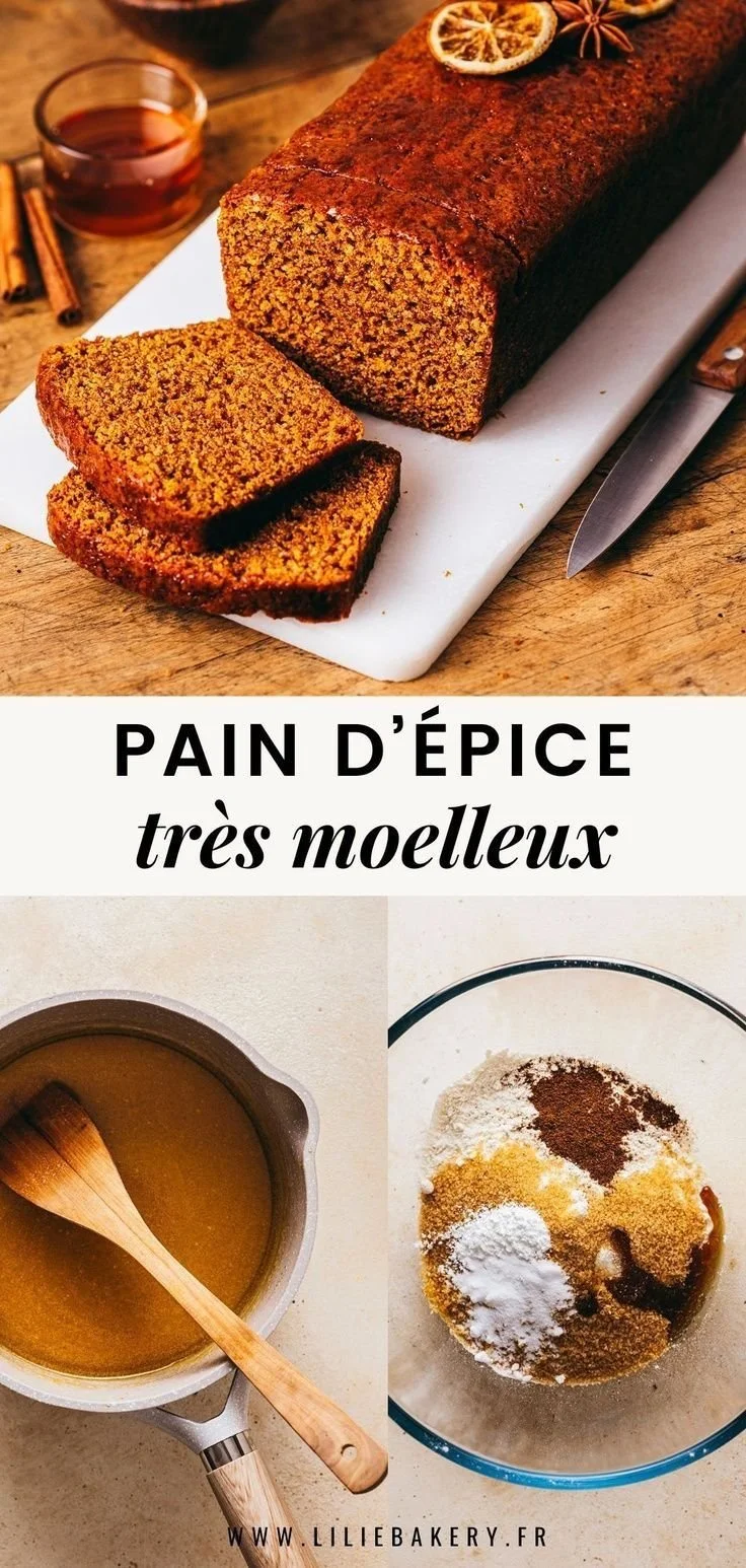 Pain d'Épice Très Moelleux | Idée dessert Noël