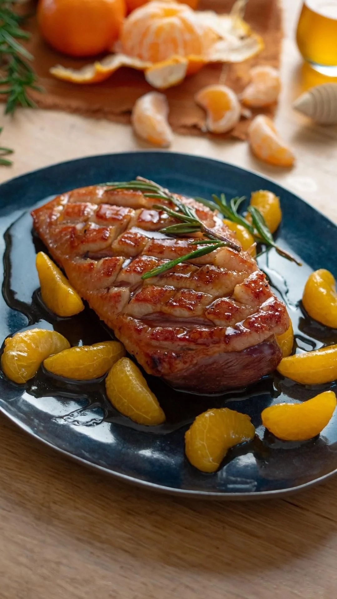 RECETTE MAGRET DE CANARD AUX CL&Eacute;MENTINES 🍊 Pour 2 personnes Ingr&eacute;dients : - 3 cl&eacute;mentines - 1 C A S de miel - 1 C A S d&hellip; [Vid&eacute;o] | Le foie gras, Canard roti, Recette de plat