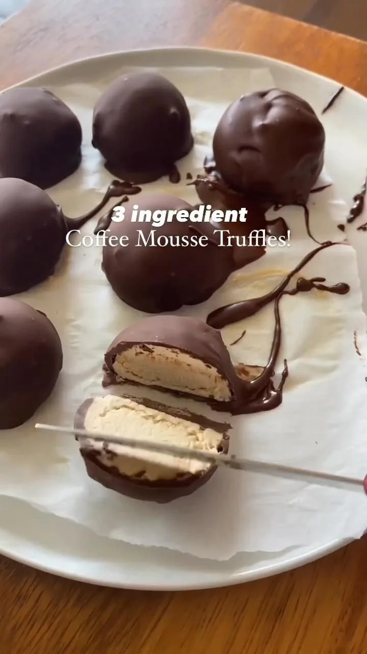 Truffes au caf&eacute; - En-cas &agrave; 3 ingr&eacute;dients !