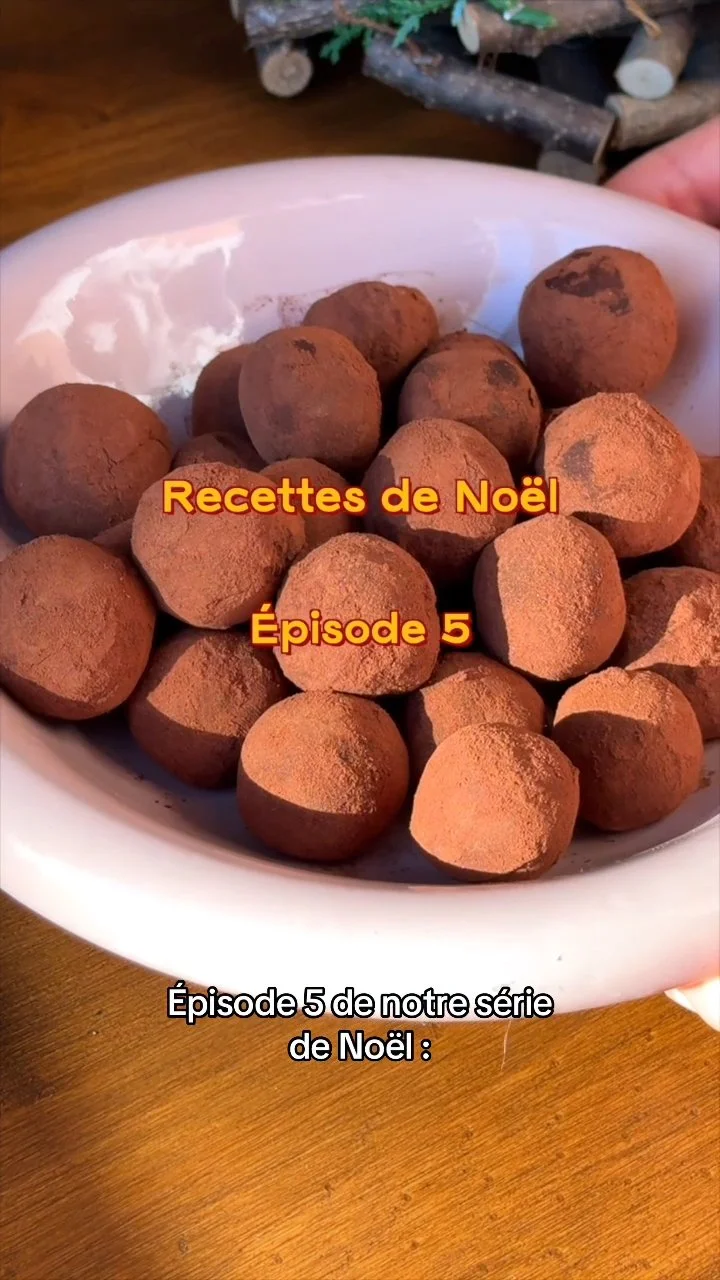 Truffes maison au chocolat